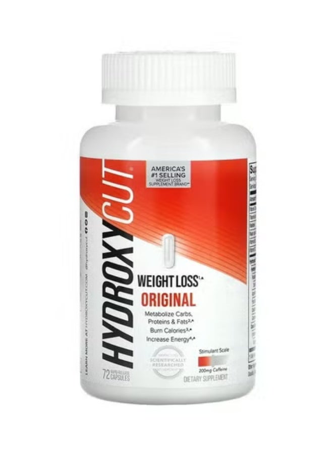 Hydroxycut Lose Weight Dietary Supplement - 72 Capsules - Image 2